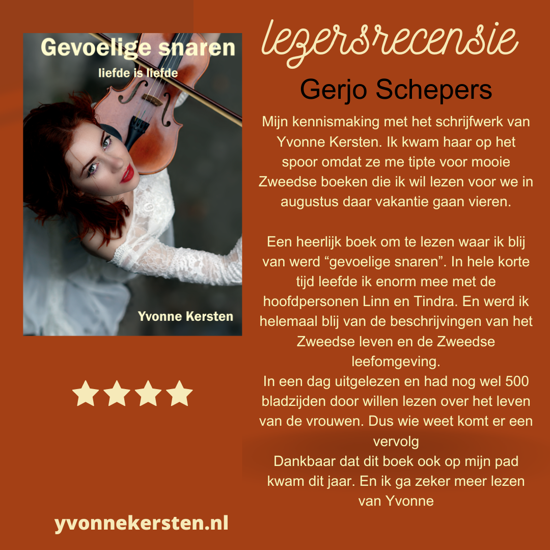 Ik ga zeker meer lezen van Yvonne