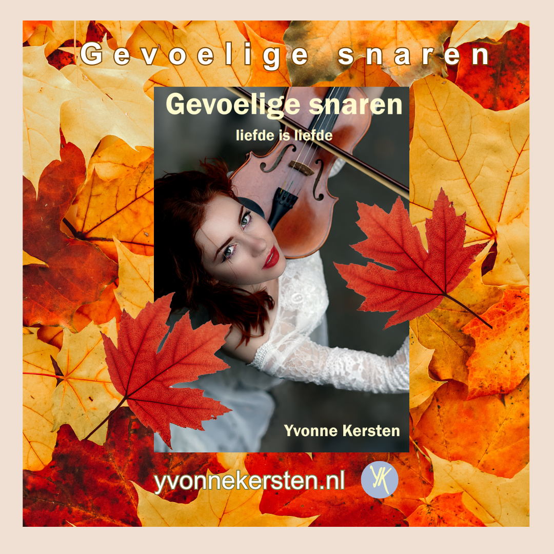 cover boek vrouw met viool, herftslook